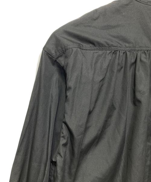 SINME（シンメ）SINME (シンメ) BIG SILHOUETTE SHIRT ブラック サイズ:Mの古着・服飾アイテム