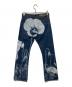 shoop (シュープ) STUDIOUS (ステュディオス) フラワープリントフレアデニムパンツ インディゴ サイズ:S：10000円