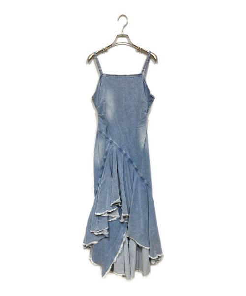 THE TOE（ザ・トゥー）THE TOE (ザ・トゥー) Libyan Denim Onepiece インディゴ サイズ:M 未使用品の古着・服飾アイテム