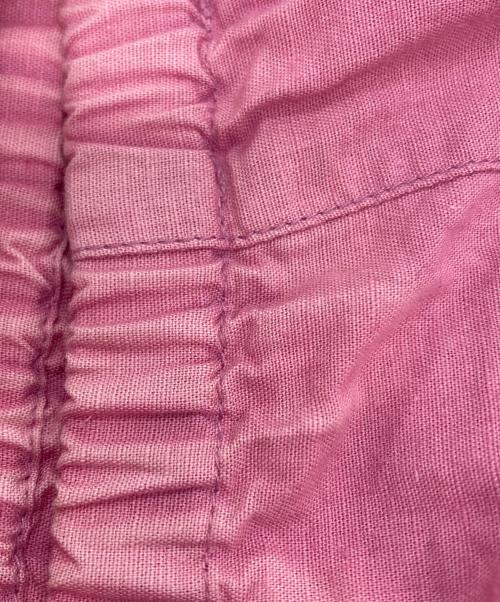 sara mallika（サラマリカ）sara mallika (サラマリカ) Cotton Linen Big Flower Embroidery Dress ピンク×ブルー サイズ: Sの古着・服飾アイテム