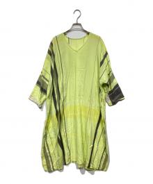 tamaki niime（タマキ ニイメ）の古着「コットンワンピース」｜イエロー