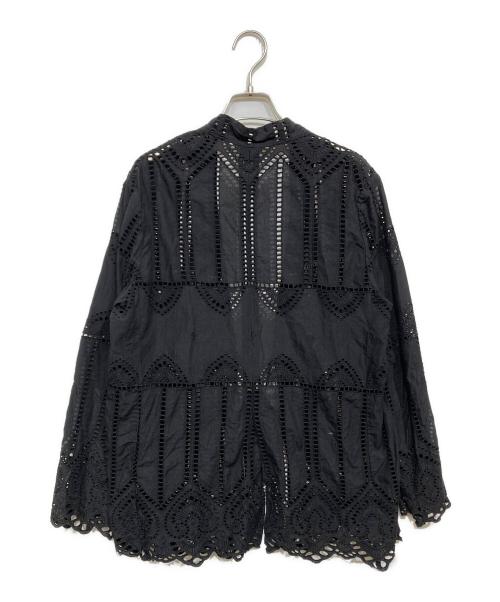 R'IAM（リアム）R'IAM (リアム) レースジャケット ブラック サイズ:38の古着・服飾アイテム