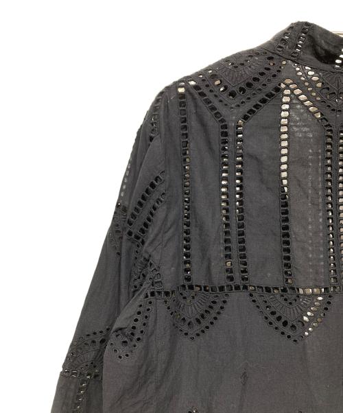 R'IAM（リアム）R'IAM (リアム) レースジャケット ブラック サイズ:38の古着・服飾アイテム