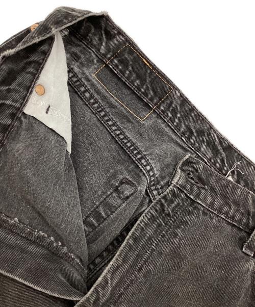 LEVI'S（リーバイス）LEVI'S (リーバイス) 550 後染めブラックデニムパンツ ブラック サイズ:Mの古着・服飾アイテム