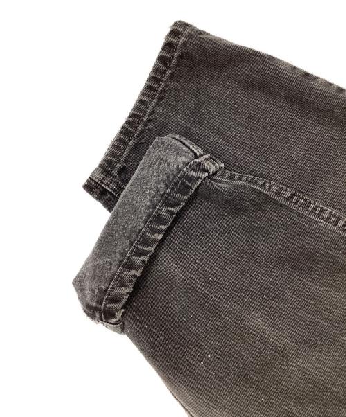 LEVI'S（リーバイス）LEVI'S (リーバイス) 550 後染めブラックデニムパンツ ブラック サイズ:Mの古着・服飾アイテム