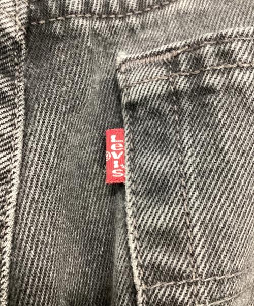 LEVI'S（リーバイス）LEVI'S (リーバイス) 550 後染めブラックデニムパンツ ブラック サイズ:Mの古着・服飾アイテム