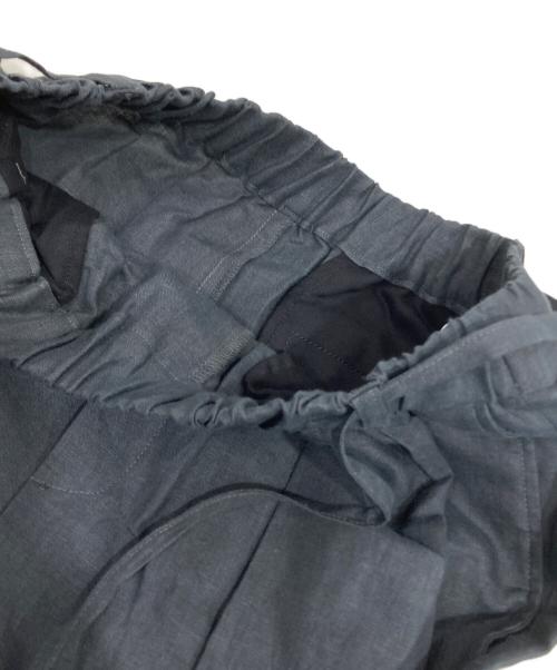 house of lotus（ハウスオブロータス）HOUSE OF LOTUS (ハウスオブロータス) リネンワイドパンツ グレー サイズ:Mの古着・服飾アイテム