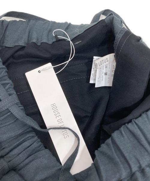 house of lotus（ハウスオブロータス）HOUSE OF LOTUS (ハウスオブロータス) リネンワイドパンツ グレー サイズ:Mの古着・服飾アイテム