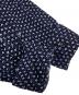 中古・古着 GIORGIO ARMANI (ジョルジョアルマーニ) 幾何学柄シャツ ネイビー サイズ:41：20000円