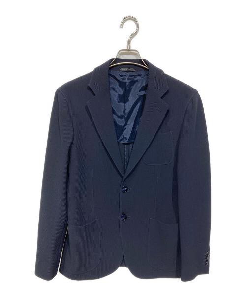 GIORGIO ARMANI（ジョルジョアルマーニ）GIORGIO ARMANI (ジョルジョアルマーニ) プリーツセットアップ ネイビー サイズ:48の古着・服飾アイテム