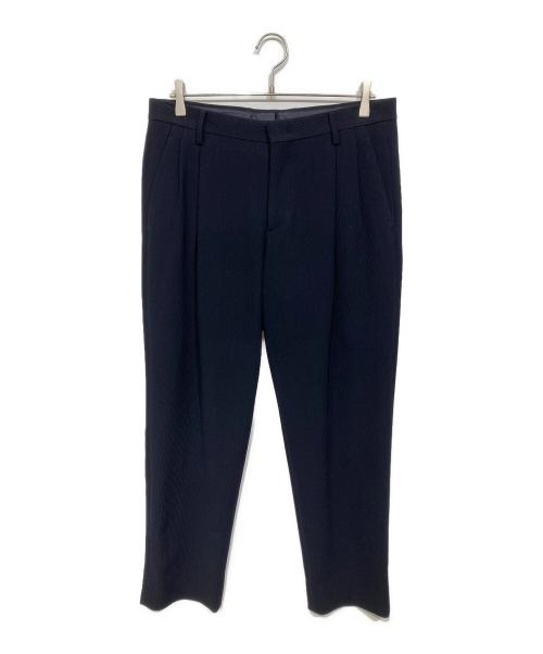 GIORGIO ARMANI（ジョルジョアルマーニ）GIORGIO ARMANI (ジョルジョアルマーニ) プリーツセットアップ ネイビー サイズ:48の古着・服飾アイテム