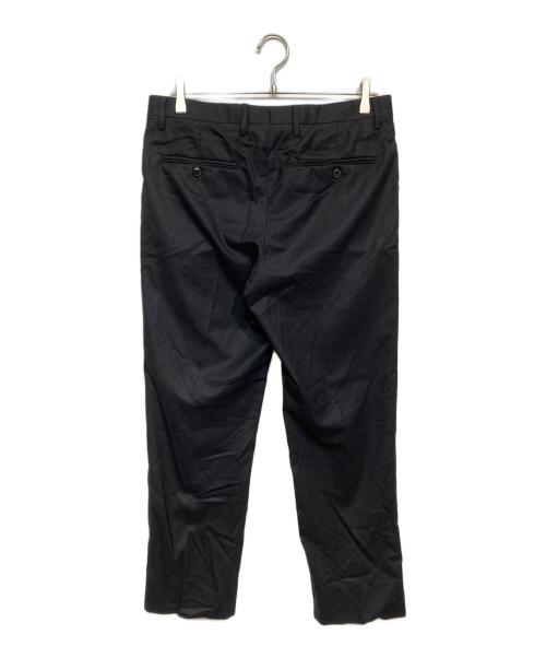 GIORGIO ARMANI（ジョルジオアルマーニ）GIORGIO ARMANI (ジョルジオアルマーニ) タックパンツ ブラック サイズ:48の古着・服飾アイテム