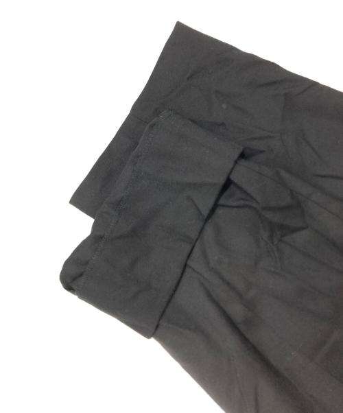 GIORGIO ARMANI（ジョルジオアルマーニ）GIORGIO ARMANI (ジョルジオアルマーニ) タックパンツ ブラック サイズ:48の古着・服飾アイテム