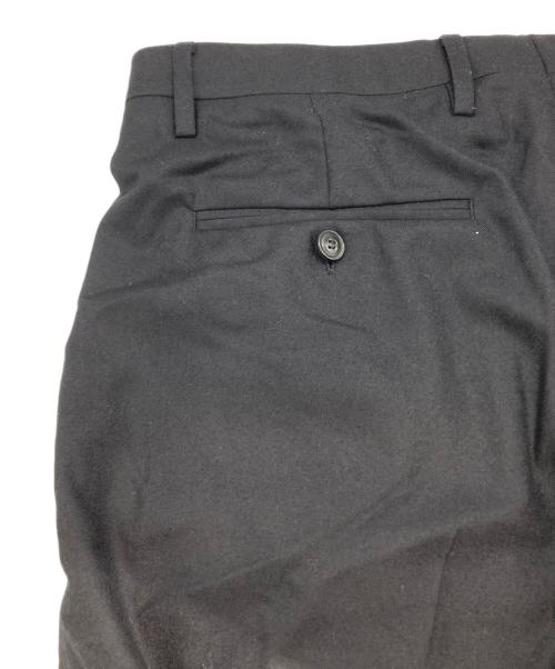 GIORGIO ARMANI（ジョルジオアルマーニ）GIORGIO ARMANI (ジョルジオアルマーニ) タックパンツ ブラック サイズ:48の古着・服飾アイテム