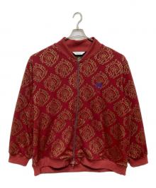 Needles×SASQUATCHfabrix.（ニードルズ×サスクワッチファブリックス）の古着「総柄トラックブルゾン」｜レッド