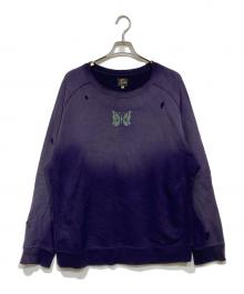 Needles（ニードルズ）の古着「DECONSTRUCTED SWEATSHIRT」｜パープル