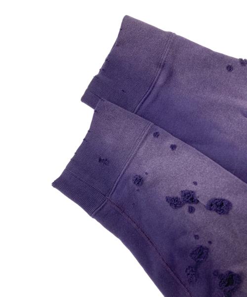 Needles（ニードルズ）Needles (ニードルズ) DECONSTRUCTED SWEATSHIRT パープル サイズ:XLの古着・服飾アイテム