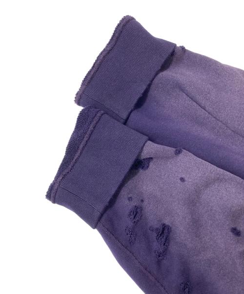Needles（ニードルズ）Needles (ニードルズ) DECONSTRUCTED SWEATSHIRT パープル サイズ:XLの古着・服飾アイテム
