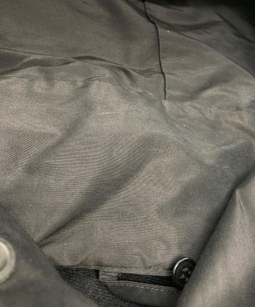 COMOLI（コモリ）COMOLI (コモリ) コットンシルク フーデッドコート ブラック サイズ:3の古着・服飾アイテム