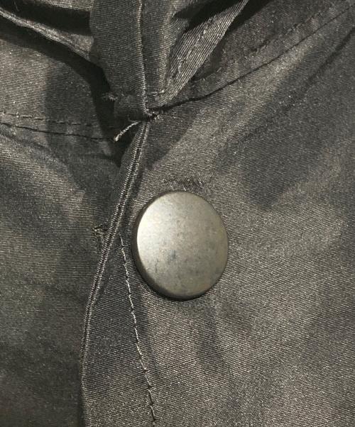 COMOLI（コモリ）COMOLI (コモリ) コットンシルク フーデッドコート ブラック サイズ:3の古着・服飾アイテム