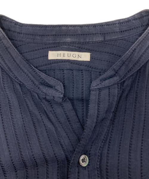 HEUGN（ユーゲン）HEUGN (ユーゲン) Rob JQD シャツ ブラック サイズ:3の古着・服飾アイテム