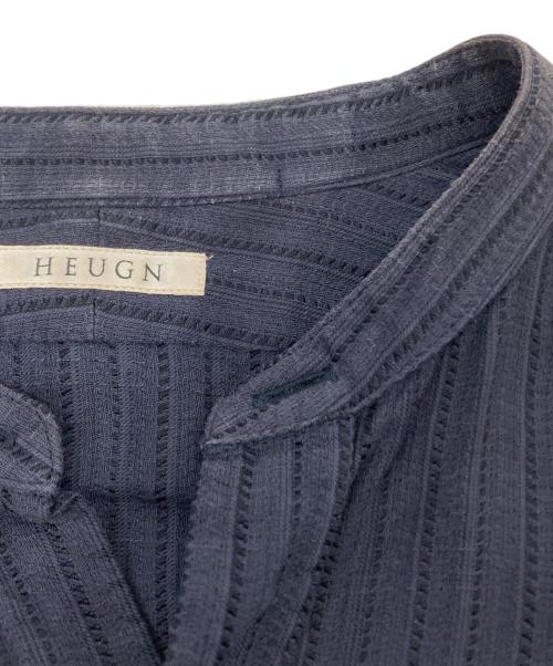 HEUGN（ユーゲン）HEUGN (ユーゲン) Rob JQD シャツ ブラック サイズ:3の古着・服飾アイテム