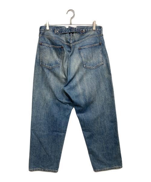A.PRESSE（アプレッセ）A.PRESSE (アプレッセ) Washed Wide Denim Pants インディゴ サイズ:34の古着・服飾アイテム