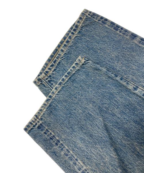 A.PRESSE（アプレッセ）A.PRESSE (アプレッセ) Washed Wide Denim Pants インディゴ サイズ:34の古着・服飾アイテム