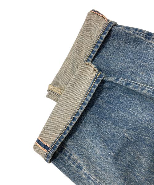 A.PRESSE（アプレッセ）A.PRESSE (アプレッセ) Washed Wide Denim Pants インディゴ サイズ:34の古着・服飾アイテム