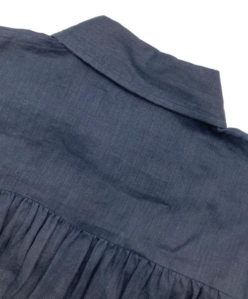 house of lotus（ハウスオブロータス）house of lotus (ハウスオブロータス) リネンベーシックシャツ ネイビー サイズ:M 未使用品の古着・服飾アイテム