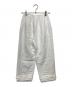 house of lotus (ハウスオブロータス) リネンフリルパンツ ホワイト サイズ:M 未使用品：10000円