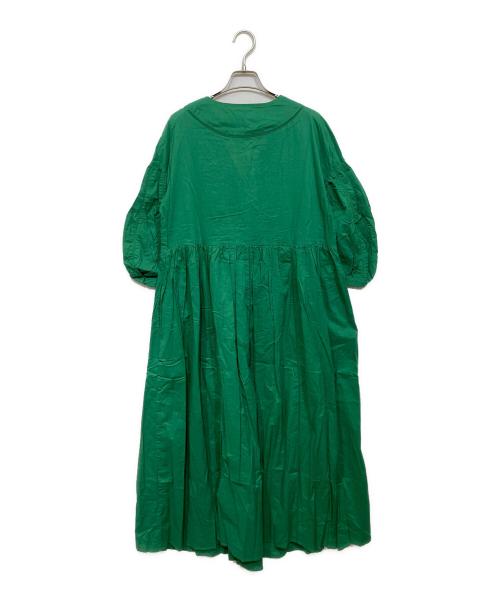 house of lotus（ハウスオブロータス）house of lotus (ハウスオブロータス) コットンワンピース グリーン サイズ:M 未使用品の古着・服飾アイテム