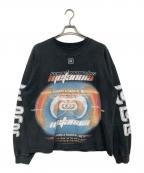 RRR123リヴィントンロイレビス）の古着「DIVINITY PAPER GARDEN LS TEE」｜グレー