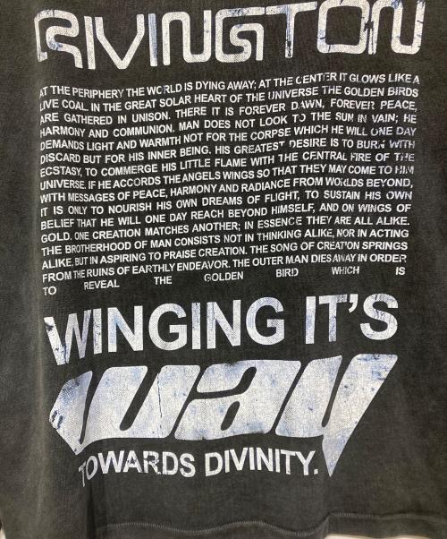 RRR123（リヴィントンロイレビス）RRR123 (リヴィントンロイレビス) DIVINITY PAPER GARDEN LS TEE グレー サイズ:Lの古着・服飾アイテム