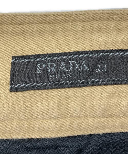 PRADA（プラダ）PRADA (プラダ) ストレッチワークパンツ ベージュ サイズ:44の古着・服飾アイテム