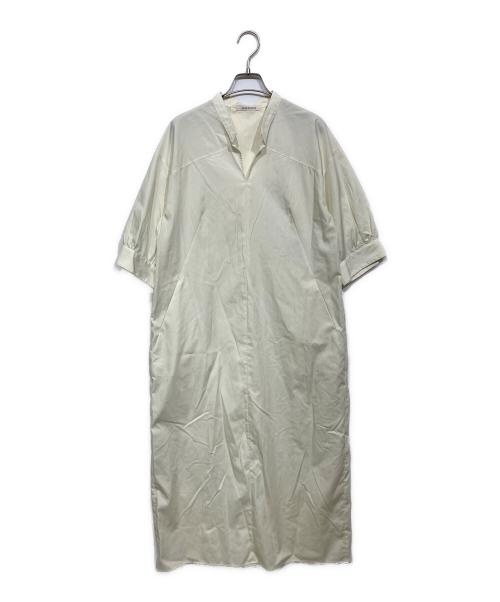 house of lotus（ハウスオブロータス）house of lotus (ハウスオブロータス) コットンブロードパフスリーブドレス ホワイト サイズ:Mの古着・服飾アイテム