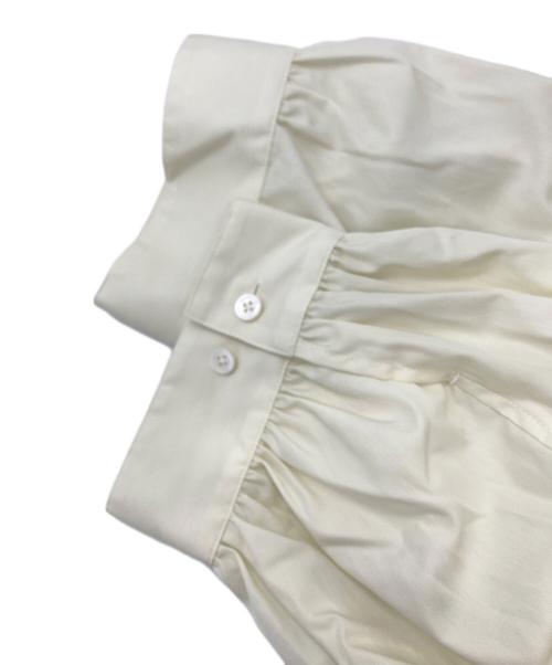 house of lotus（ハウスオブロータス）house of lotus (ハウスオブロータス) コットンブロードパフスリーブドレス ホワイト サイズ:Mの古着・服飾アイテム