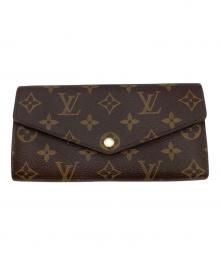 LOUIS VUITTON（ルイ ヴィトン）の古着「ポルトフォイユ・サラ 長財布」｜ブラウン
