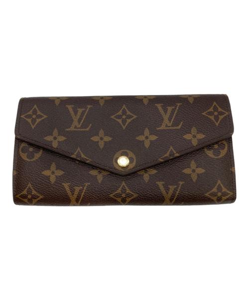 LOUIS VUITTON（ルイ ヴィトン）LOUIS VUITTON (ルイ ヴィトン) ポルトフォイユ・サラ 長財布 ブラウンの古着・服飾アイテム