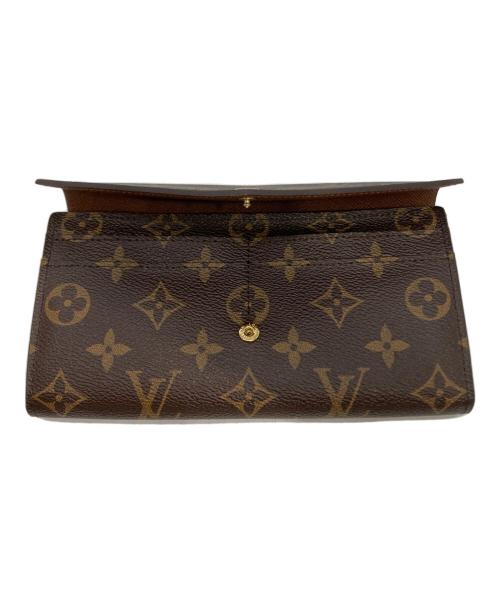 LOUIS VUITTON（ルイ ヴィトン）LOUIS VUITTON (ルイ ヴィトン) ポルトフォイユ・サラ 長財布 ブラウンの古着・服飾アイテム