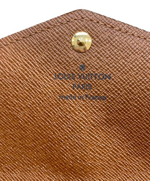 LOUIS VUITTON（ルイ ヴィトン）LOUIS VUITTON (ルイ ヴィトン) ポルトフォイユ・サラ 長財布 ブラウンの古着・服飾アイテム