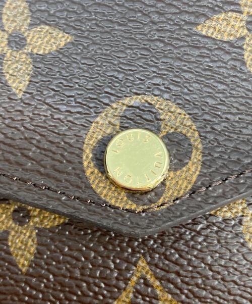 LOUIS VUITTON（ルイ ヴィトン）LOUIS VUITTON (ルイ ヴィトン) ポルトフォイユ・サラ 長財布 ブラウンの古着・服飾アイテム