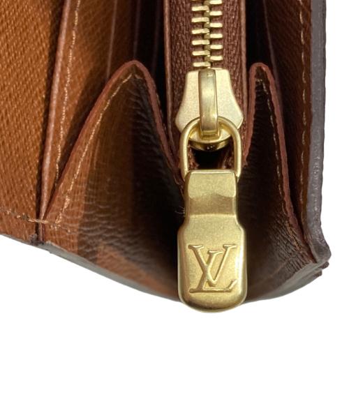 LOUIS VUITTON（ルイ ヴィトン）LOUIS VUITTON (ルイ ヴィトン) ポルトフォイユ・サラ 長財布 ブラウンの古着・服飾アイテム