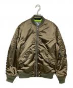 DIESELディーゼル）の古着「フライトジャケット」｜オリーブ