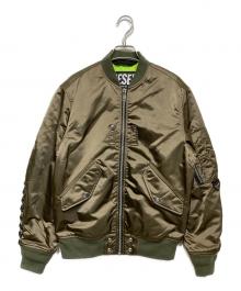 DIESEL（ディーゼル）の古着「フライトジャケット」｜オリーブ