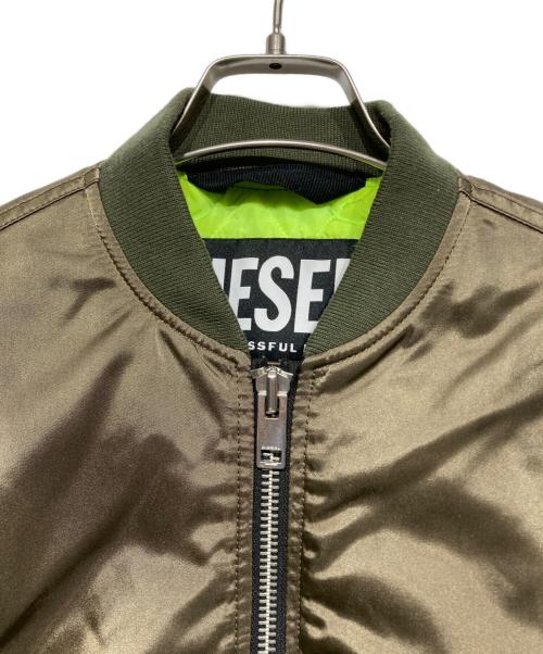 DIESEL（ディーゼル）DIESEL (ディーゼル) フライトジャケット オリーブ サイズ:XSの古着・服飾アイテム