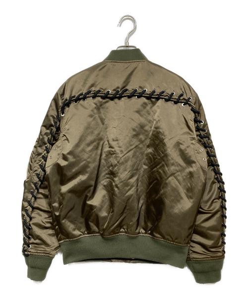 DIESEL（ディーゼル）DIESEL (ディーゼル) フライトジャケット オリーブ サイズ:XSの古着・服飾アイテム