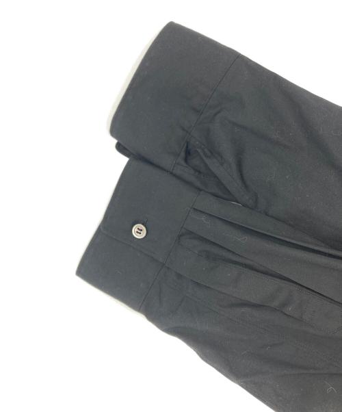 BLACK COMME des GARCONS（ブラックコムデギャルソン）BLACK COMME des GARCONS (ブラックコムデギャルソン) ベルテット ハーネス シャツ ブラック サイズ:Lの古着・服飾アイテム