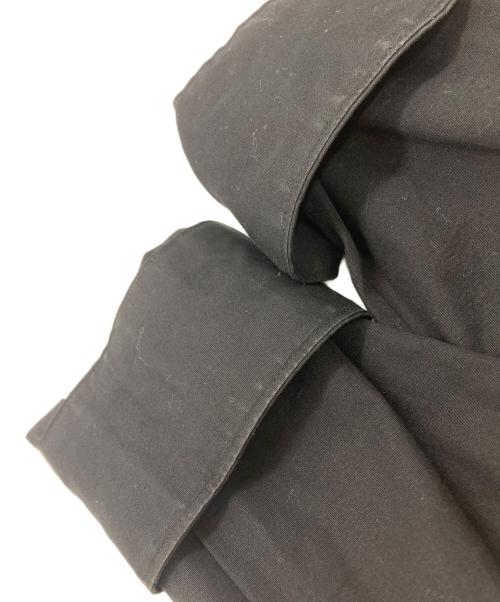 BLACK COMME des GARCONS（ブラックコムデギャルソン）BLACK COMME des GARCONS (ブラックコムデギャルソン) ベルテット ハーネス シャツ ブラック サイズ:Lの古着・服飾アイテム