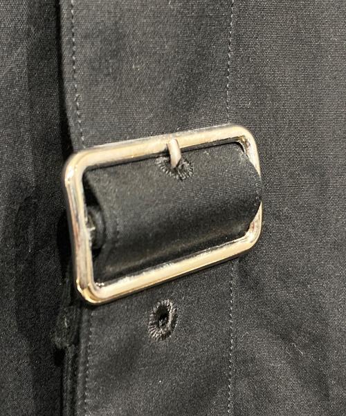 BLACK COMME des GARCONS（ブラックコムデギャルソン）BLACK COMME des GARCONS (ブラックコムデギャルソン) ベルテット ハーネス シャツ ブラック サイズ:Lの古着・服飾アイテム